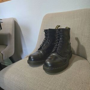 Classic Black Lace-Up Dr. Martens Boots